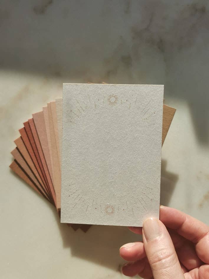 Anna Cosma - Wholesale Stationery/Notecard Set - COSMIC AFFIRMATIONS - CARD SET - 17 CARDS IN A SET - ORACLE 8