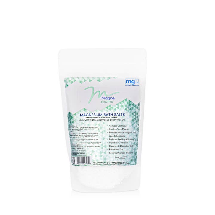 Mg12 - Wholesale Bath Salts - Eucalyptus Dead Sea Bath Salts