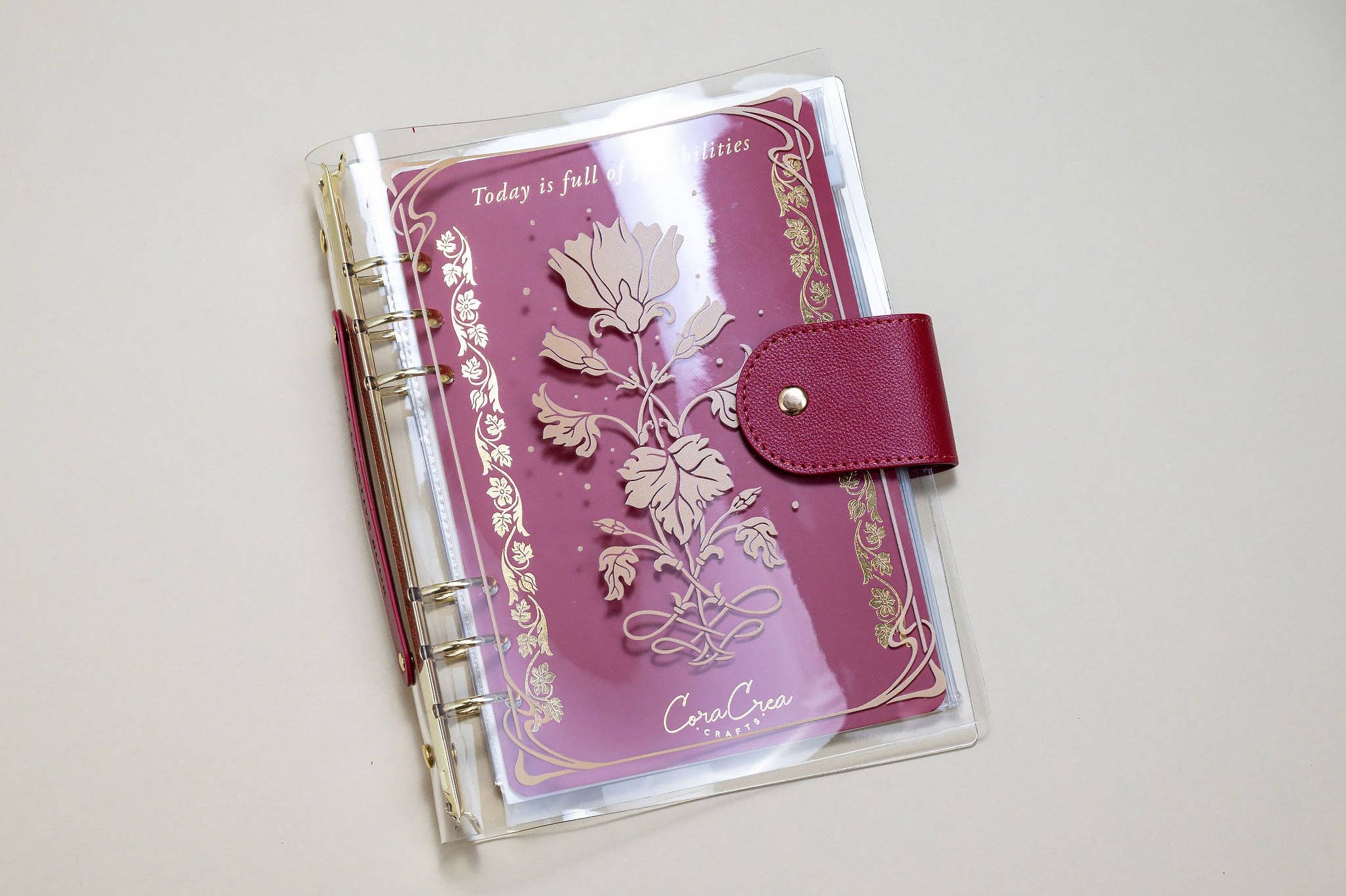 CoraCreaCrafts - Wholesale Desk Organizer - Flower Organizer Binder6