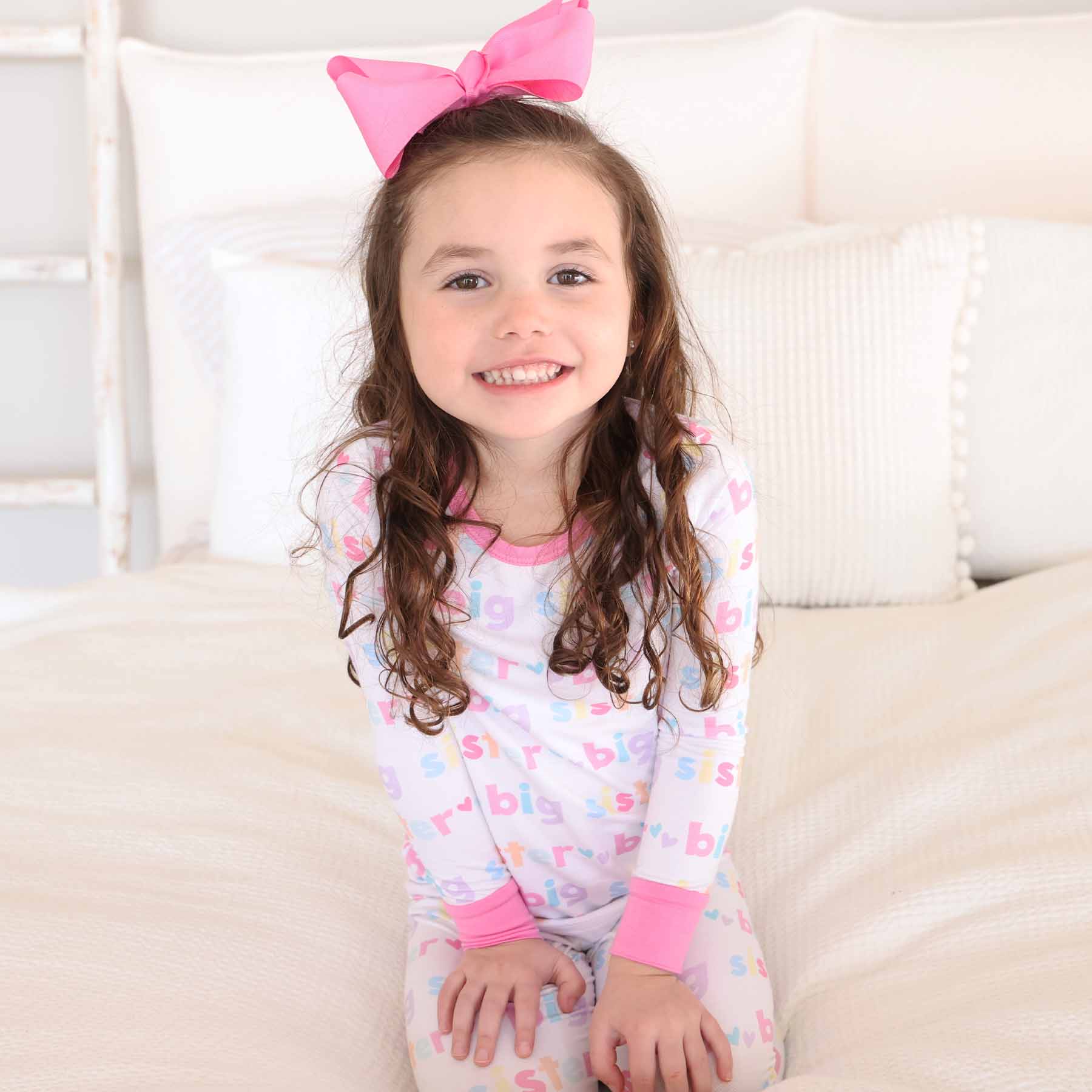 Caden Lane - Wholesale Sleepwear Set - Kids - Big Sister Two Piece Pajama Set8