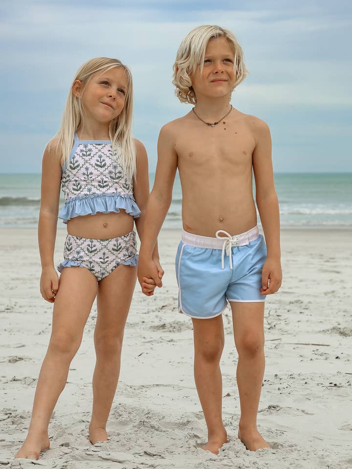 Shorts de surf (bleu) pour la vente par Indie Blue