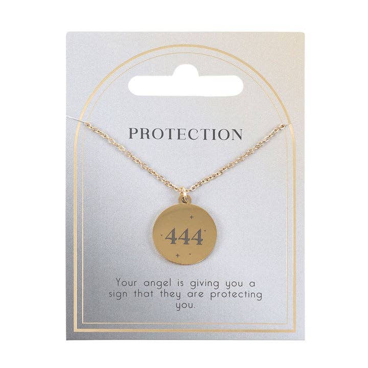 Something Different Wholesale - Vente Colliers à pendentif - Collier numéro d'ange 444 « Protection »1
