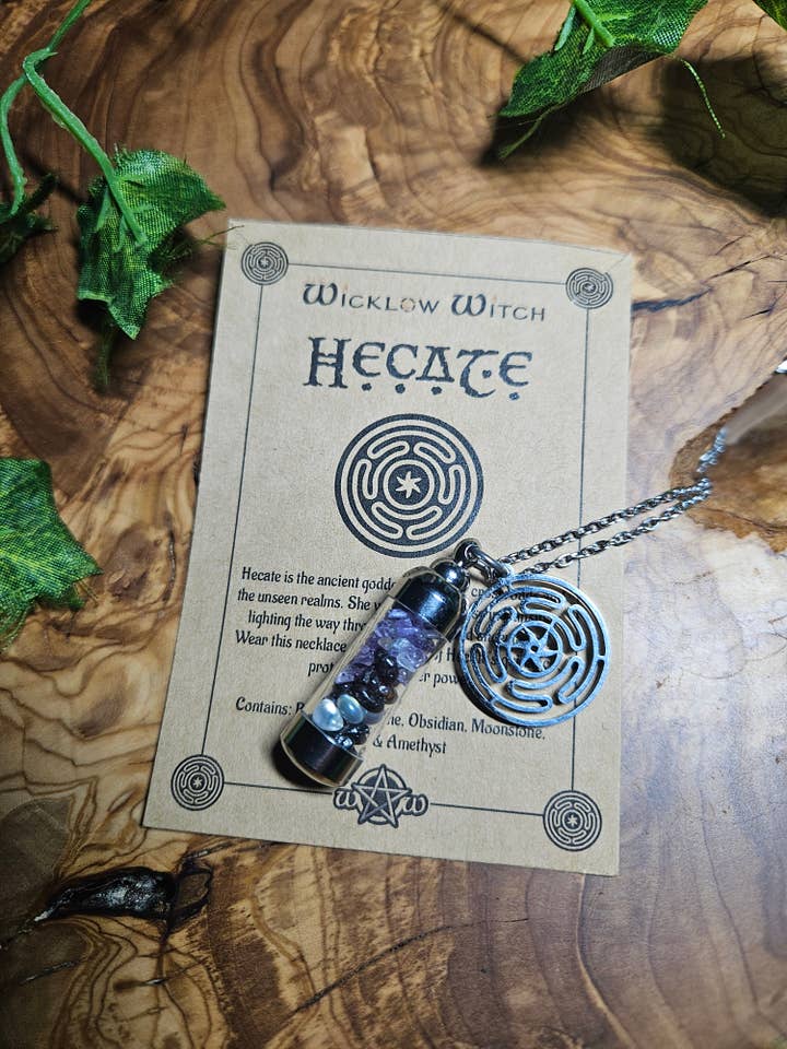 Greek Deity Talisman Neckalces for wholesale by The Wicklow Witch Ltd