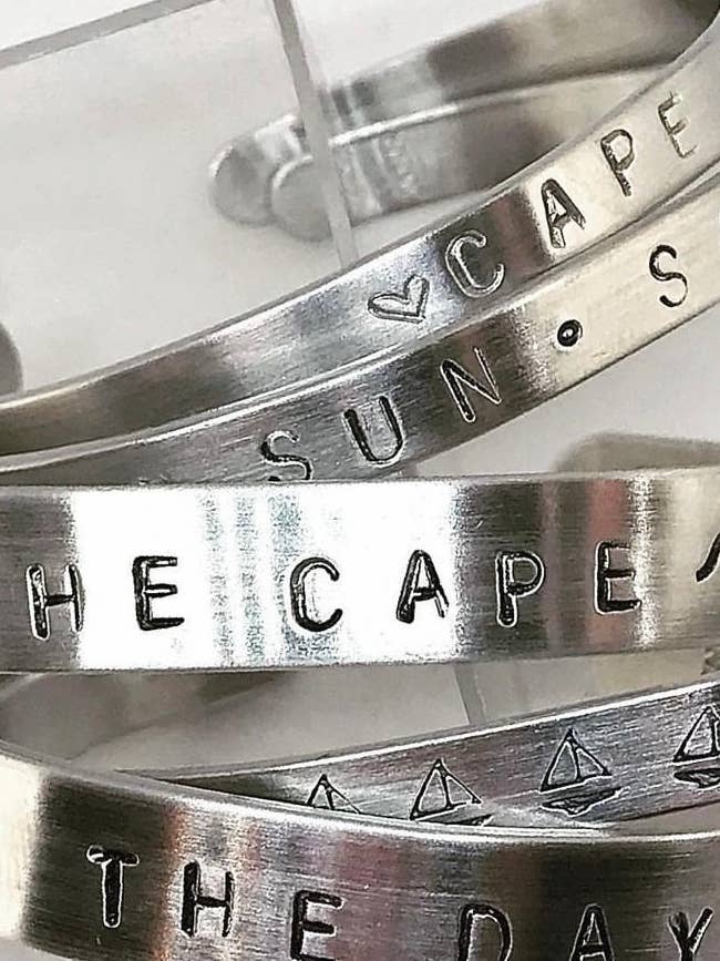 Hand Stamped Cuff Bracelets for wholesale by NSW Jewelry Designs
