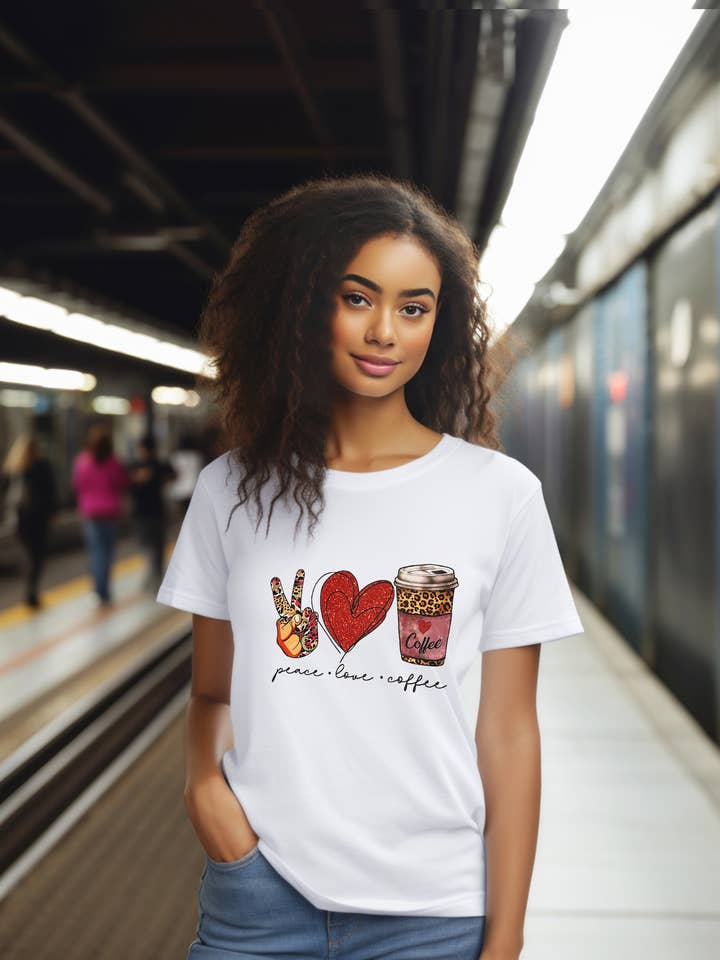 Peace Love Café para venta al por mayor de M & R Fearless Designs