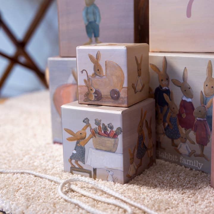 Egmont - Wholesale Stacking Game - Pyramid 1.2.3. Rabbit Family10