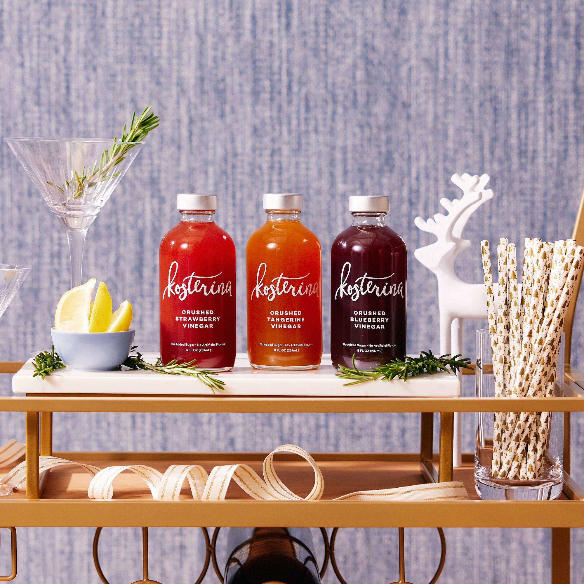 Kosterina - Wholesale Vinegar - Crushed Blueberry Vinegar (8oz)2