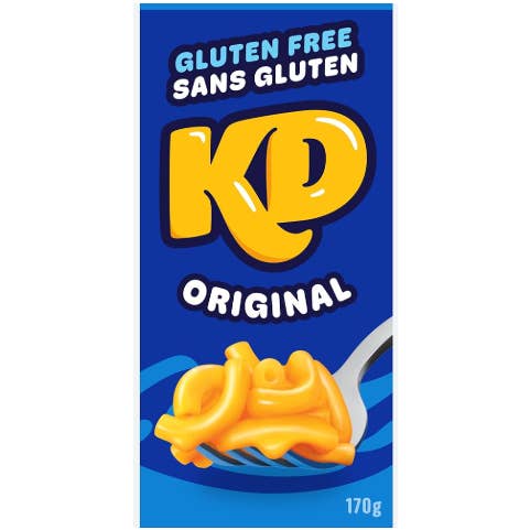Giftly Treats – Großhandel Lebensmittel- & Getränkeetikett – Kraft Mac & Cheese - Glutenfrei