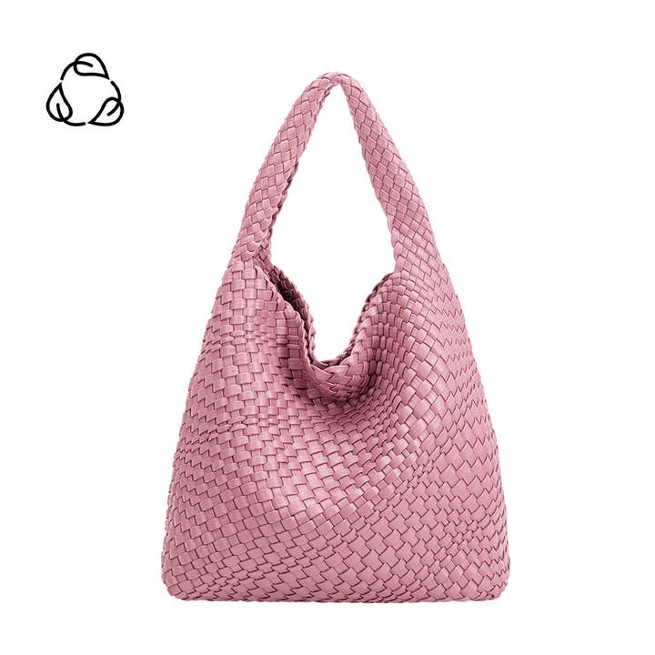 Melie Bianco - Wholesale Shoulder Bag - Women's - Johanna Orchid Recycled Vegan Shoulder Bag