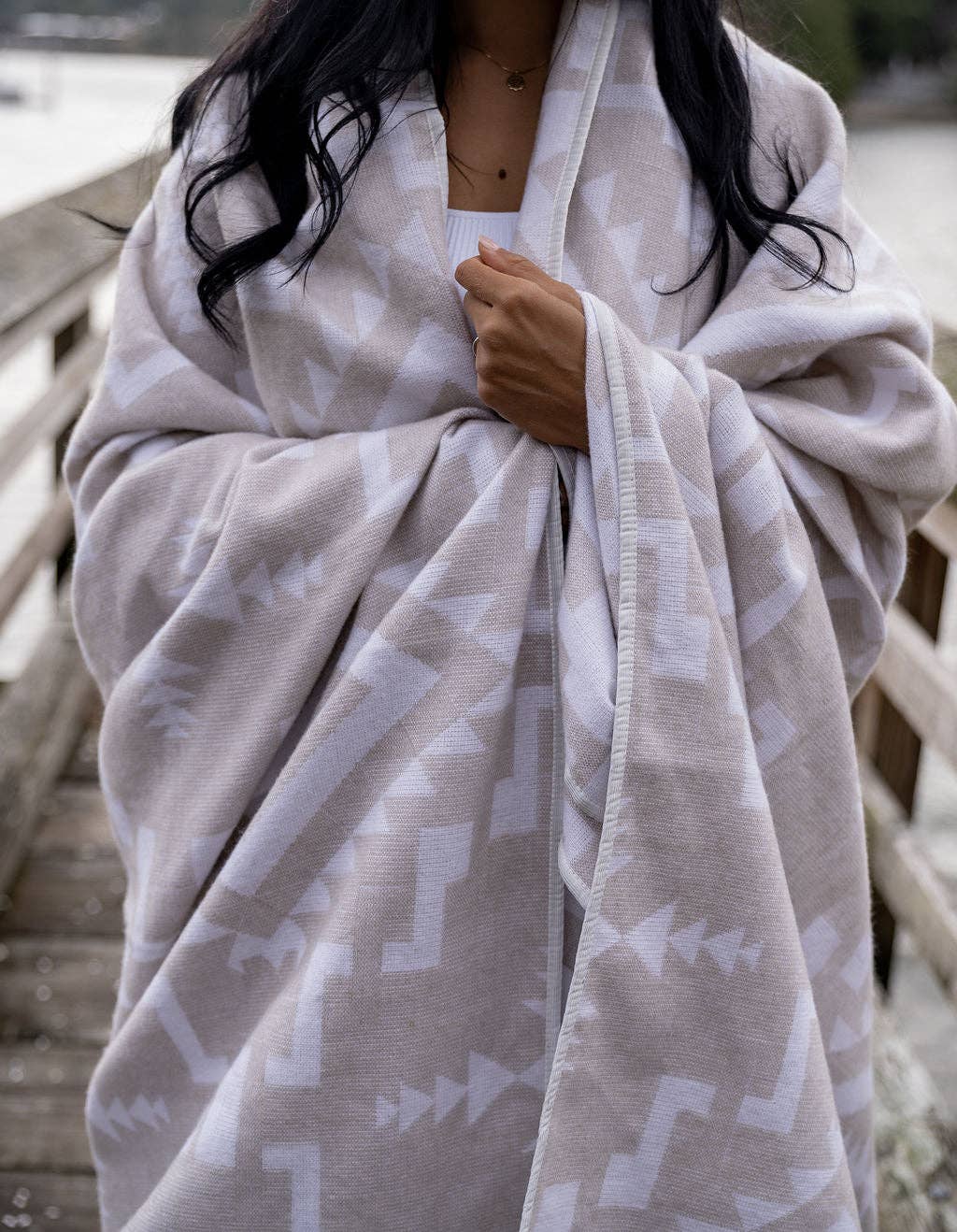 Wylde Brigade - Wholesale Throw Blanket - Coca Aztec Reversible Blanket16