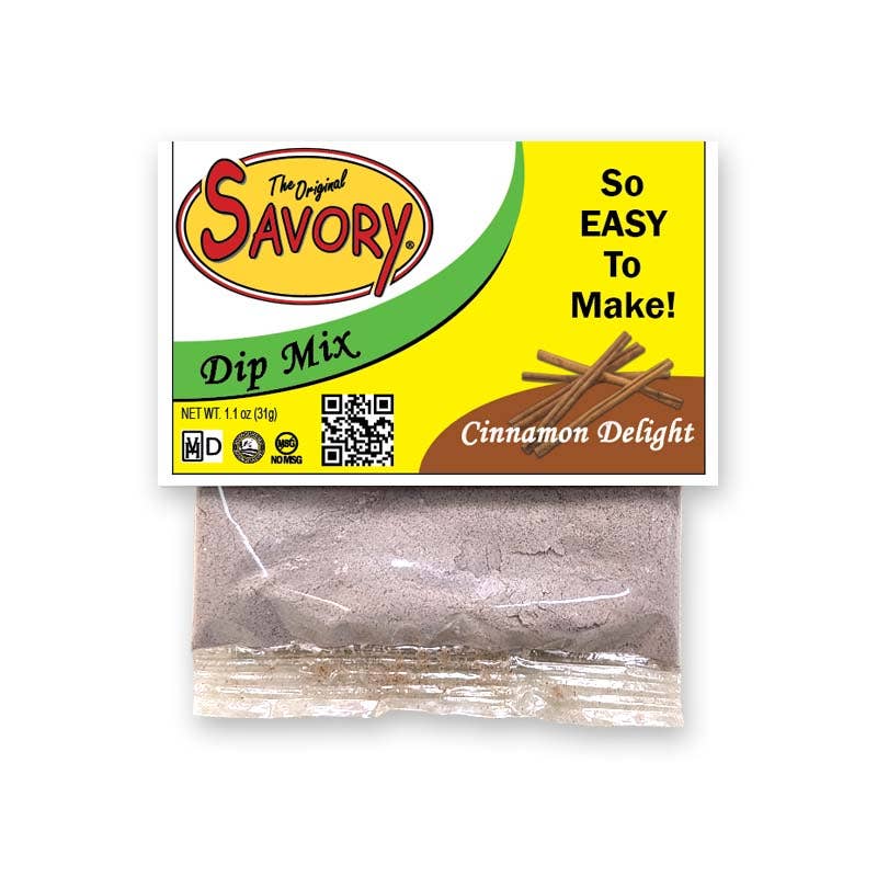 Savory Fine Foods LLC โ wholesale Dip โ Dip Mixes (12 count) - Cinnamon Delight Dip Mix