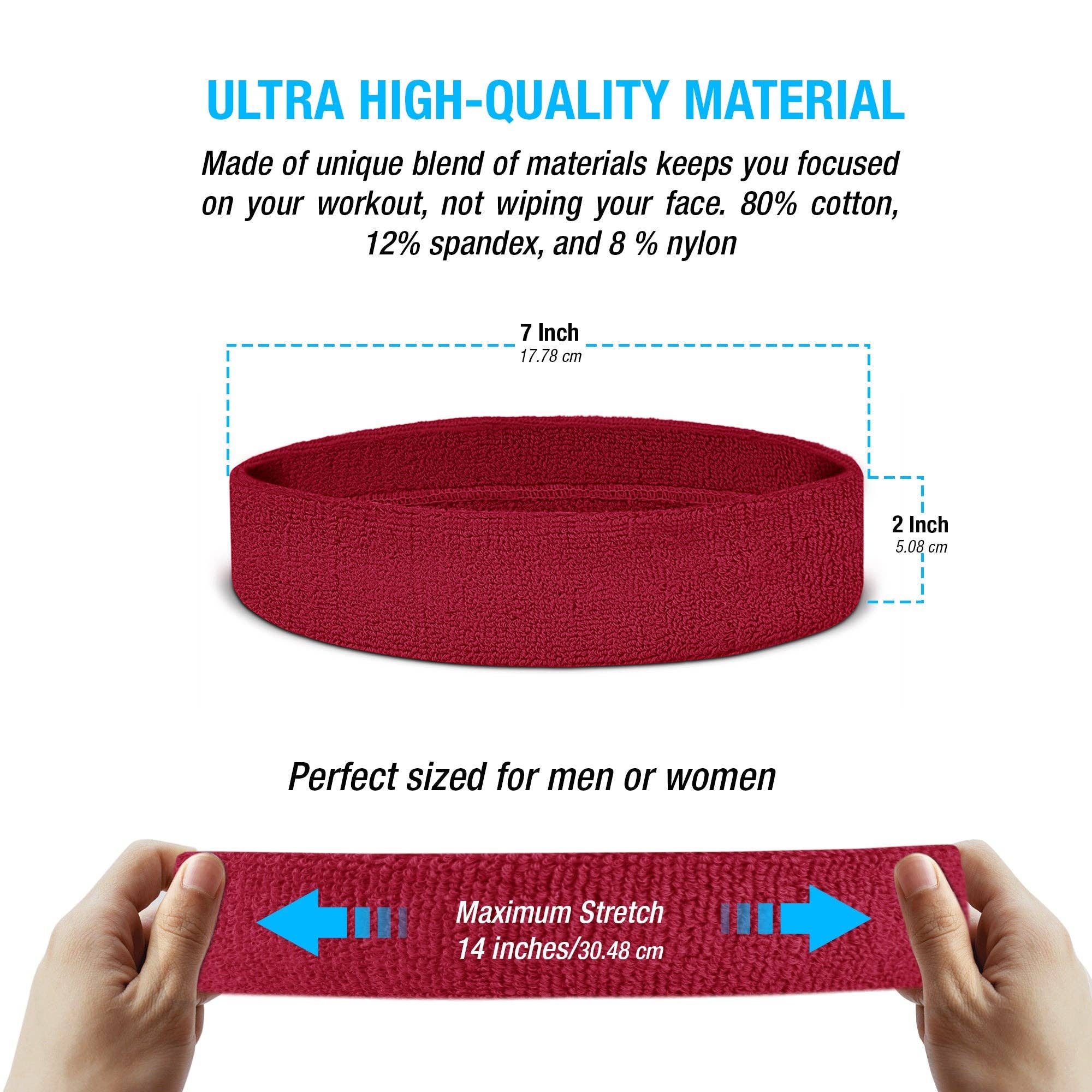 Runners Essentials by Without Limits - Wholesale Fashion Headband - Women's - Headband / Wristband Set74