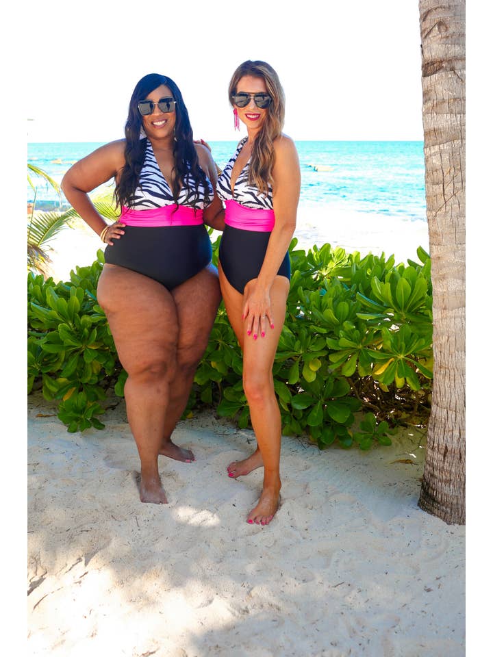 Jess Lea - Wholesale One Piece Swimsuit - Women's - Vacation Cove Halter Swimsuit3