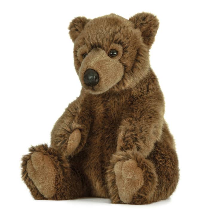 Keycraft - Vente Peluche – enfant et bébé - Ours en peluche moyen brun de Living Nature