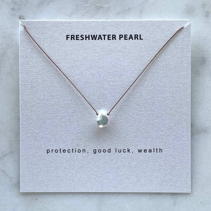 Collar de perlas Keshi - Wealth para venta al por mayor de Soulsilk