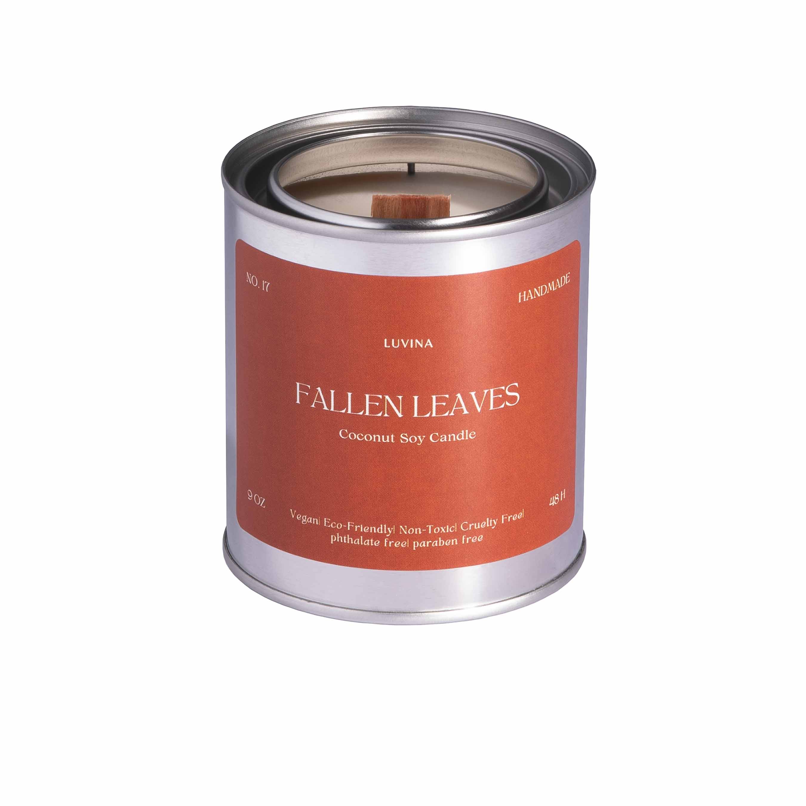 Luvina - Wholesale Travel Candles - Fallen Leaves1