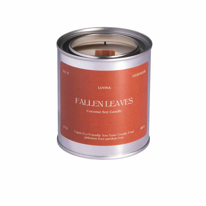 Luvina - Wholesale Travel Candles - Fallen Leaves1