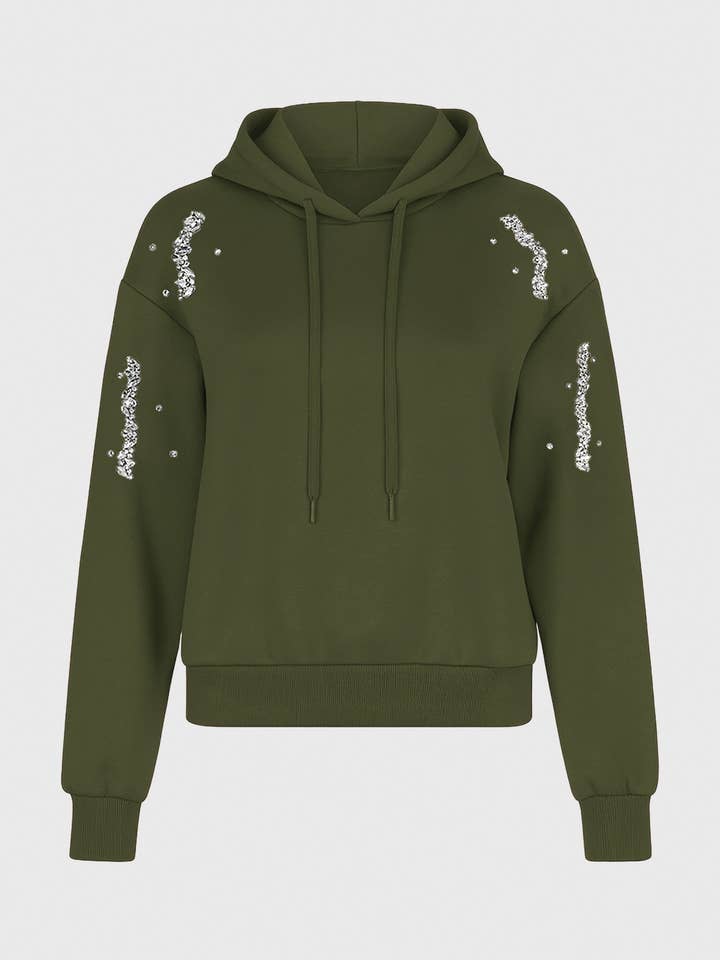 KHAKI AROBIA SWEATSHIRT for wholesale by An'ge