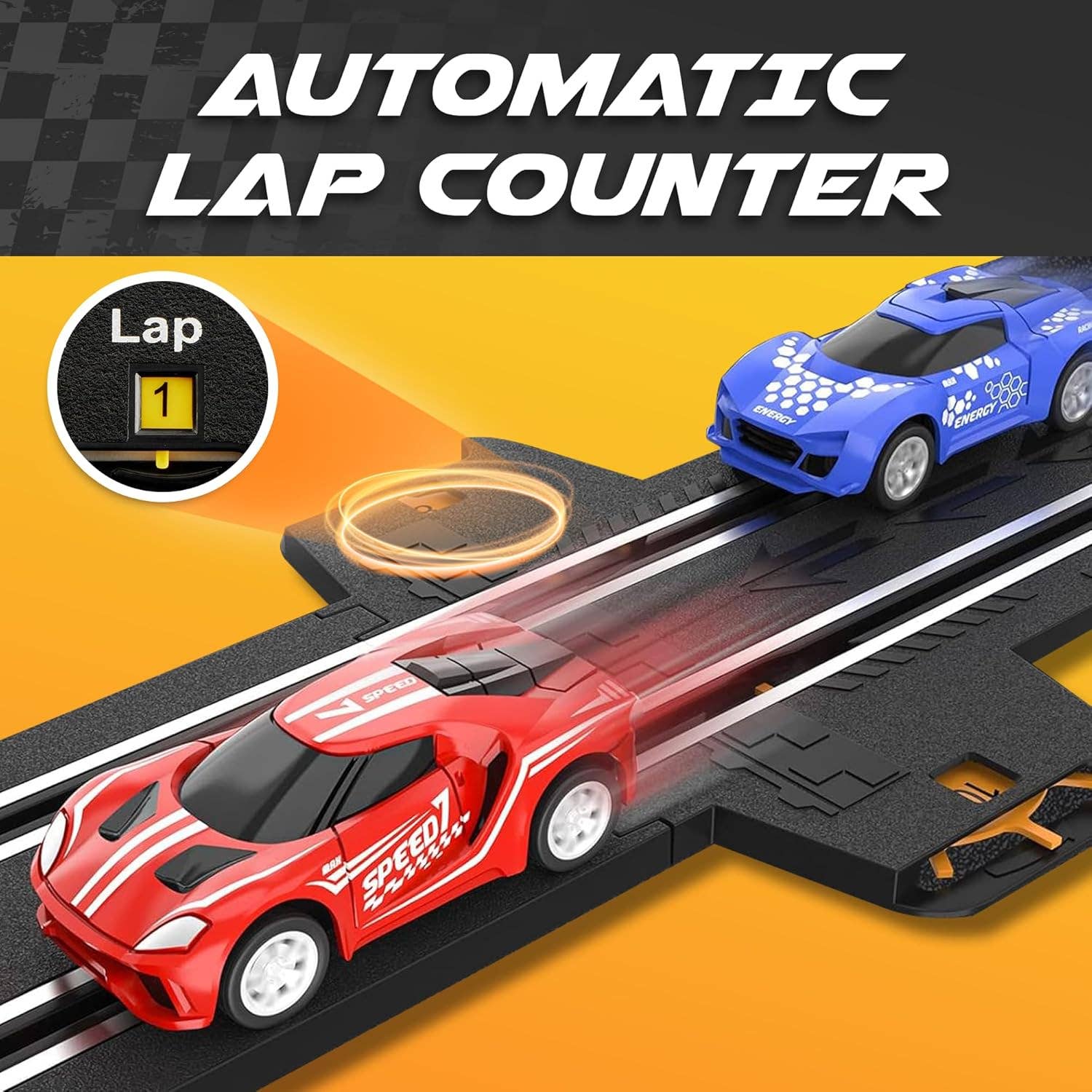 Atlasonix - Wholesale Toy Car/Truck - Kids - Slot Car Race Track Sets - Double Loop6