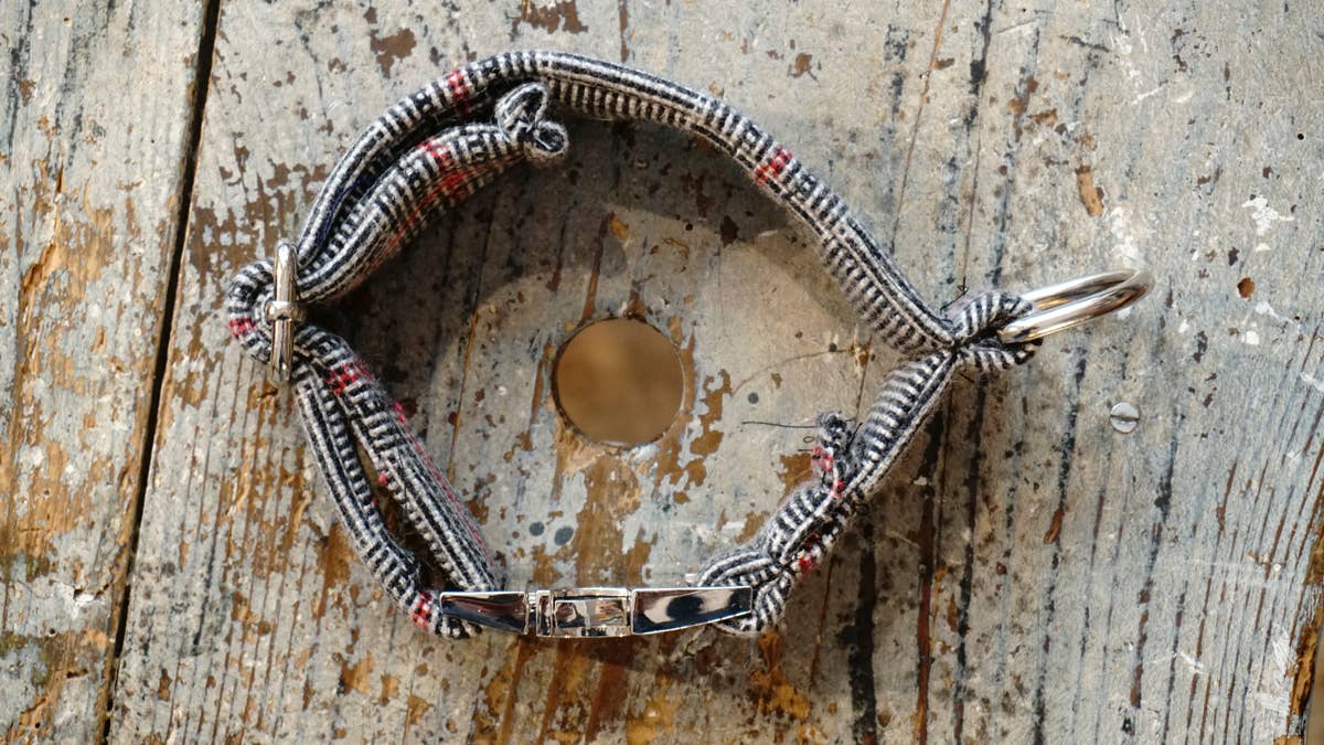 hundsfutter – wholesale Pet collar – Dog – Design necklace with automatic fabric closure3