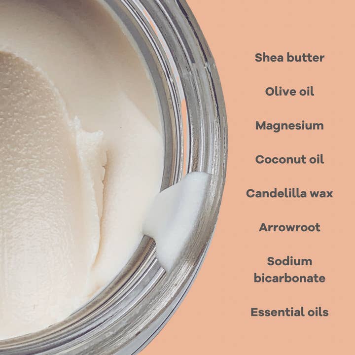The Natural Deodorant Co. - Wholesale Deodorant - Unisex - Clean Deodorant Balm Orange + Bergamot 55g