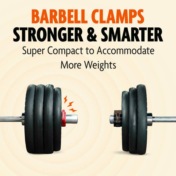 DMOOSE - Wholesale Fitness Equipment - Olympic Barbell Clamps – Magnetic Grip, Advanced Locking, 2-Inch13