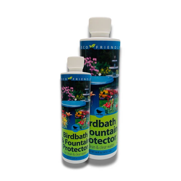 Natürlicher Vogelbad- & Brunnenreiniger | Hält das Wasser klar & schleimfrei | 8 oz & 16 oz für den Großhandel von Carefree Enzymes