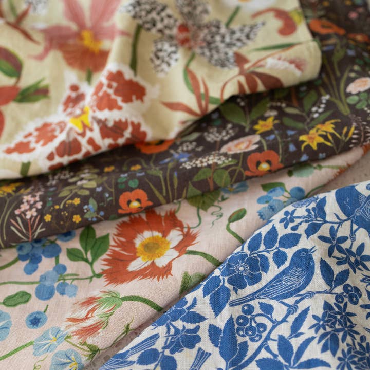 Botanica Paper Co. - Wholesale Tea Towel - SONGBIRDS | 100% LINEN TEA TOWEL