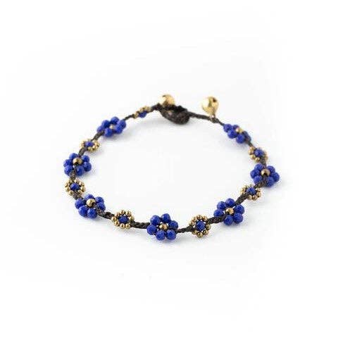 Bali Queen - Wholesale Anklet - Crystal Flower Anklet 5 Pack9