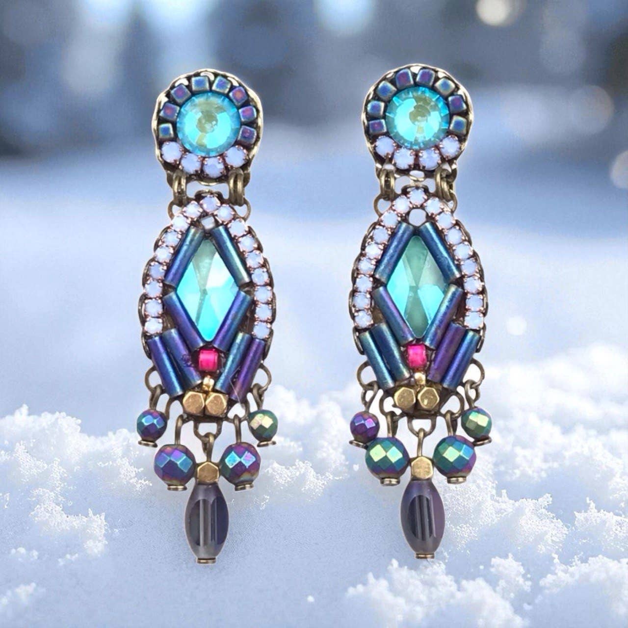 melizijewelry - Wholesale Dangle Earrings - Zafir crystal earrings2