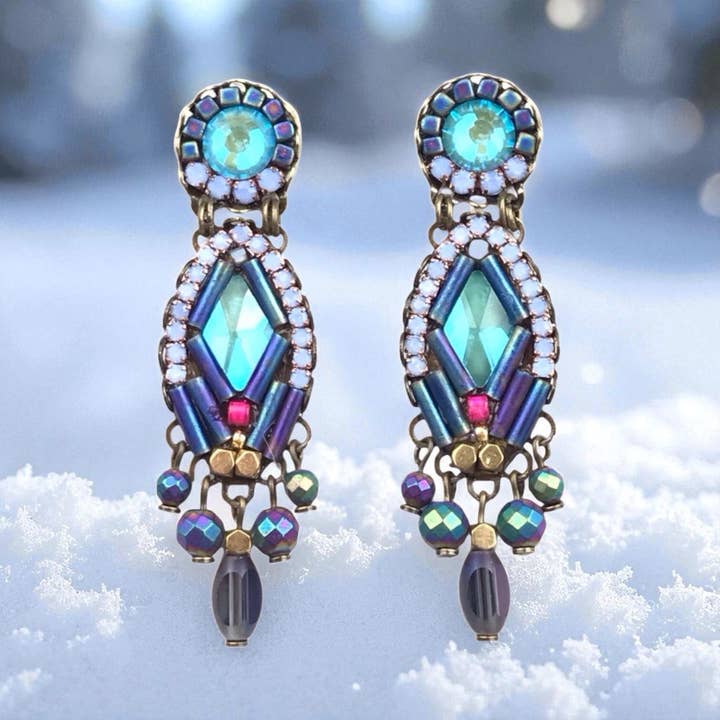 melizijewelry - Wholesale Dangle Earrings - Zafir crystal earrings2