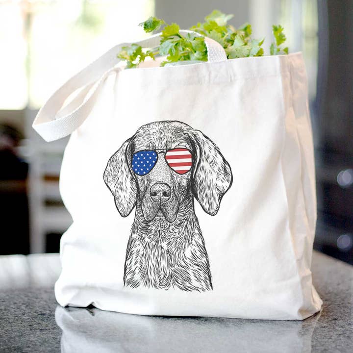 Boone the Plott Hound - Tote Bag for wholesale by Inkopious