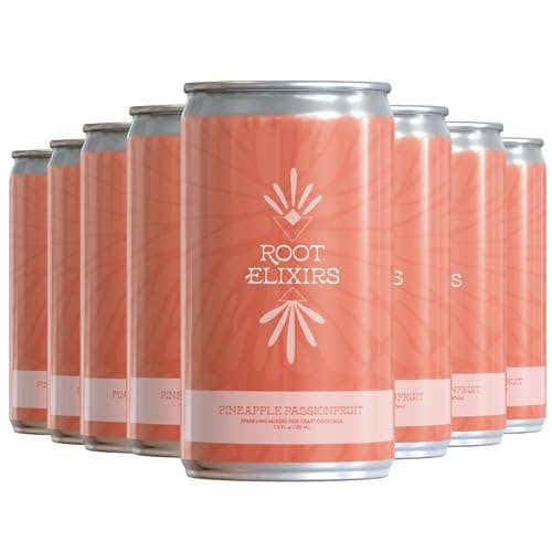 Root Elixirs - Wholesale Cocktail Mix/Syrup - Root Elixirs Pineapple Passionfruit Cocktail Drink Mixer