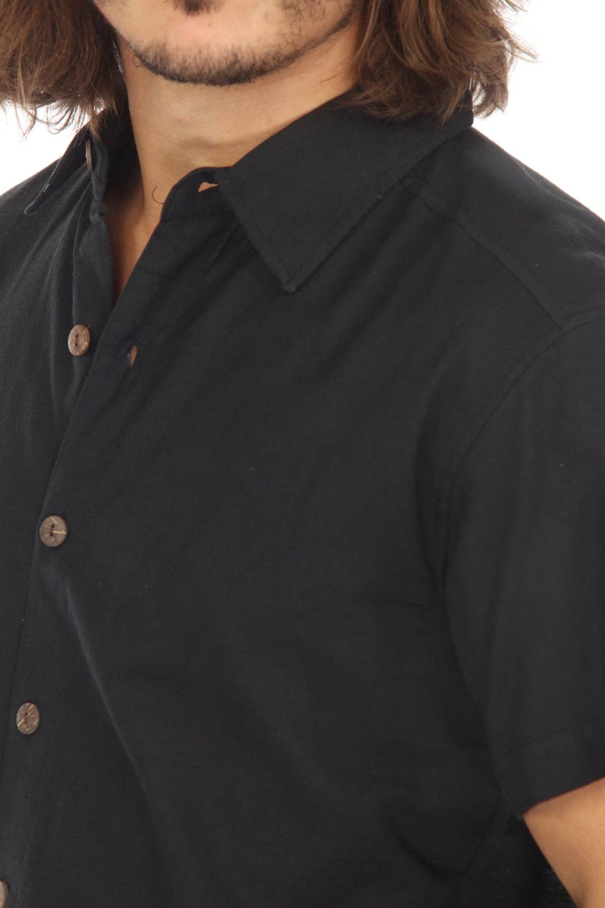 Lakhays Collection Inc. – Großhandel Hemd mit Button-down-Kragen – Herren – Herren-Kurzarmhemd aus Baumwolle mit Knopfleiste9