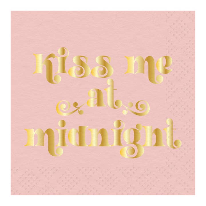 Cocktail Napkin New Years Design A/40pkg for wholesale by Sophistiplate