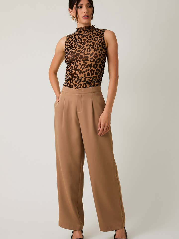 TAUPE PANTALONS DE COSTUME en vente sur Faire5