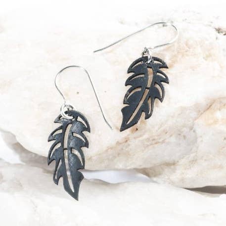 ABD Culture - Wholesale Dangle Earrings - Tiny Feather Earring0