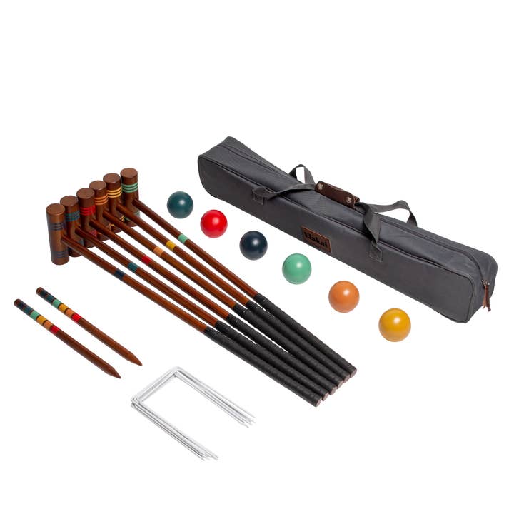 Elakai - Wholesale Sporting Accessories - Hevea Rover Six Player Travel Croquet Set
