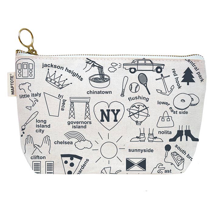 Maptote - Wholesale Pouch - Women's - New York City Zipped Pouch7