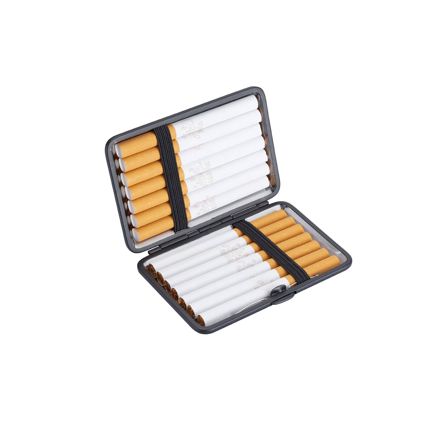 Champ by Polyflame - Wholesale Cigarette Case - Engraved skull cigarette case x125