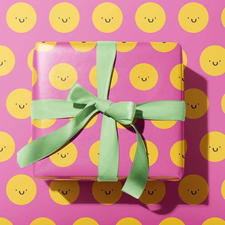 Rumble Cards – Großhandel Geschenkpapier in Bögen – Geschenkpapier mit Smiley-Gesicht — Geschenkpapier — lustig — niedlich — fröhlich2