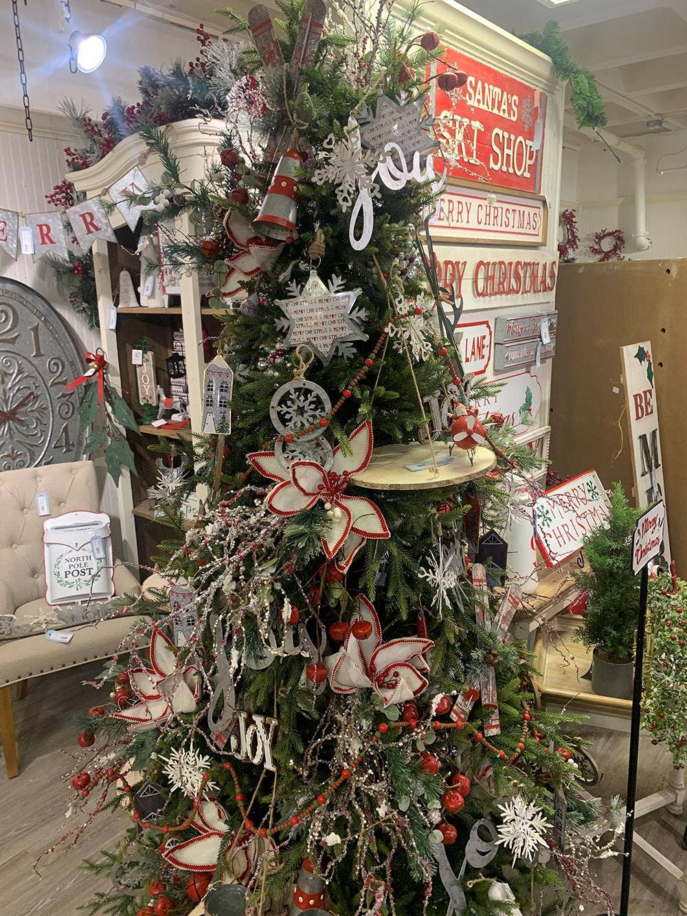 A&B Home Group Inc. - Wholesale Wall Accent - W6.75x13.5"H Ski Ornament 48EA/CTN2