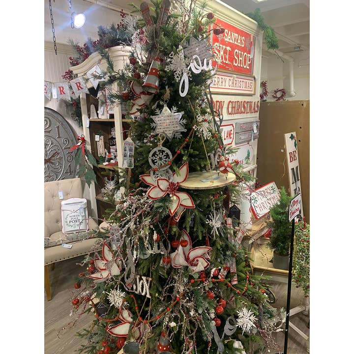 A&B Home Group Inc. - Wholesale Wall Accent - W6.75x13.5"H Ski Ornament 48EA/CTN2