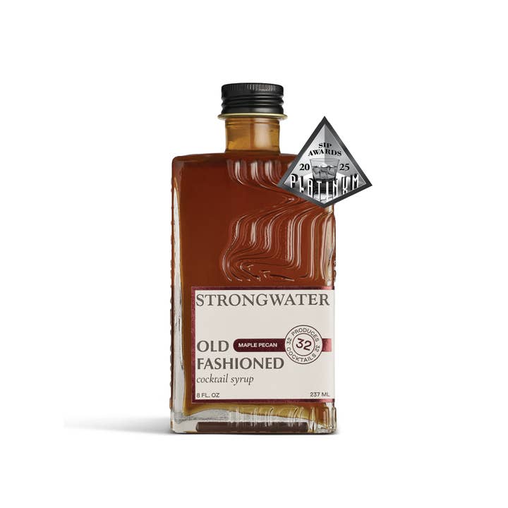 Strongwater - Wholesale Cocktail mix/syrup - Maple Pecan Old Fashioned Cocktail Syrup