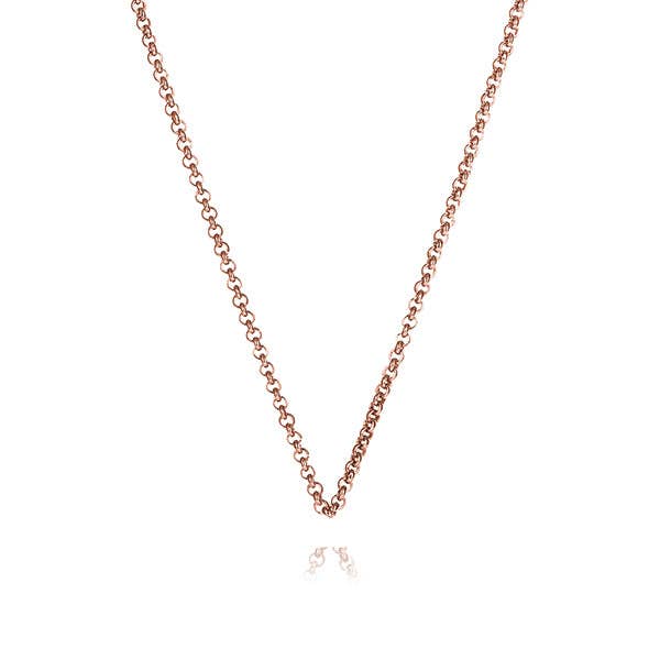 Rose Steel Me Petite Necklace 50cm for wholesale by KAGI