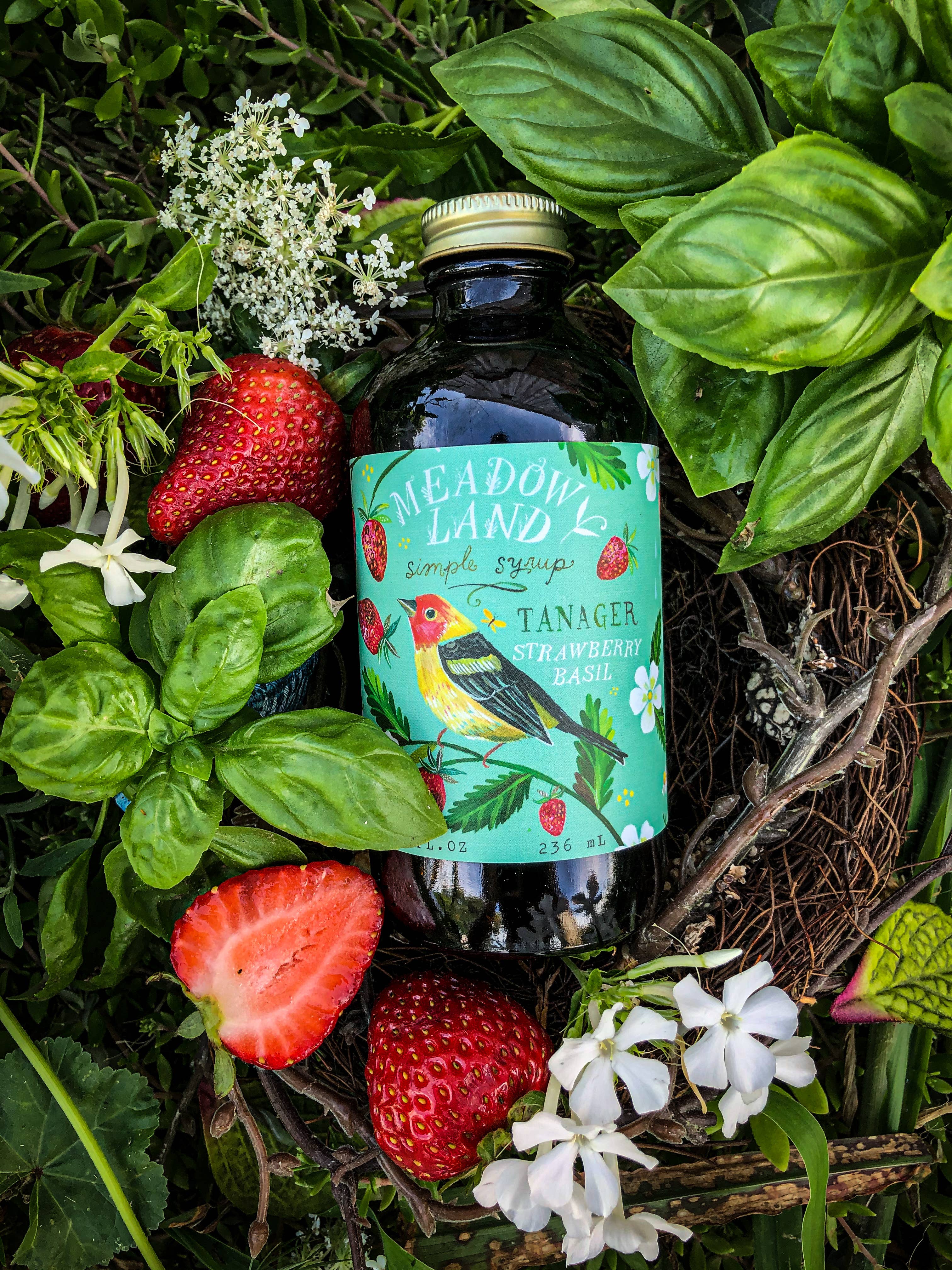 Meadowland Syrup - Wholesale Cocktail Mix/Syrup - Tanager Simple Syrup1