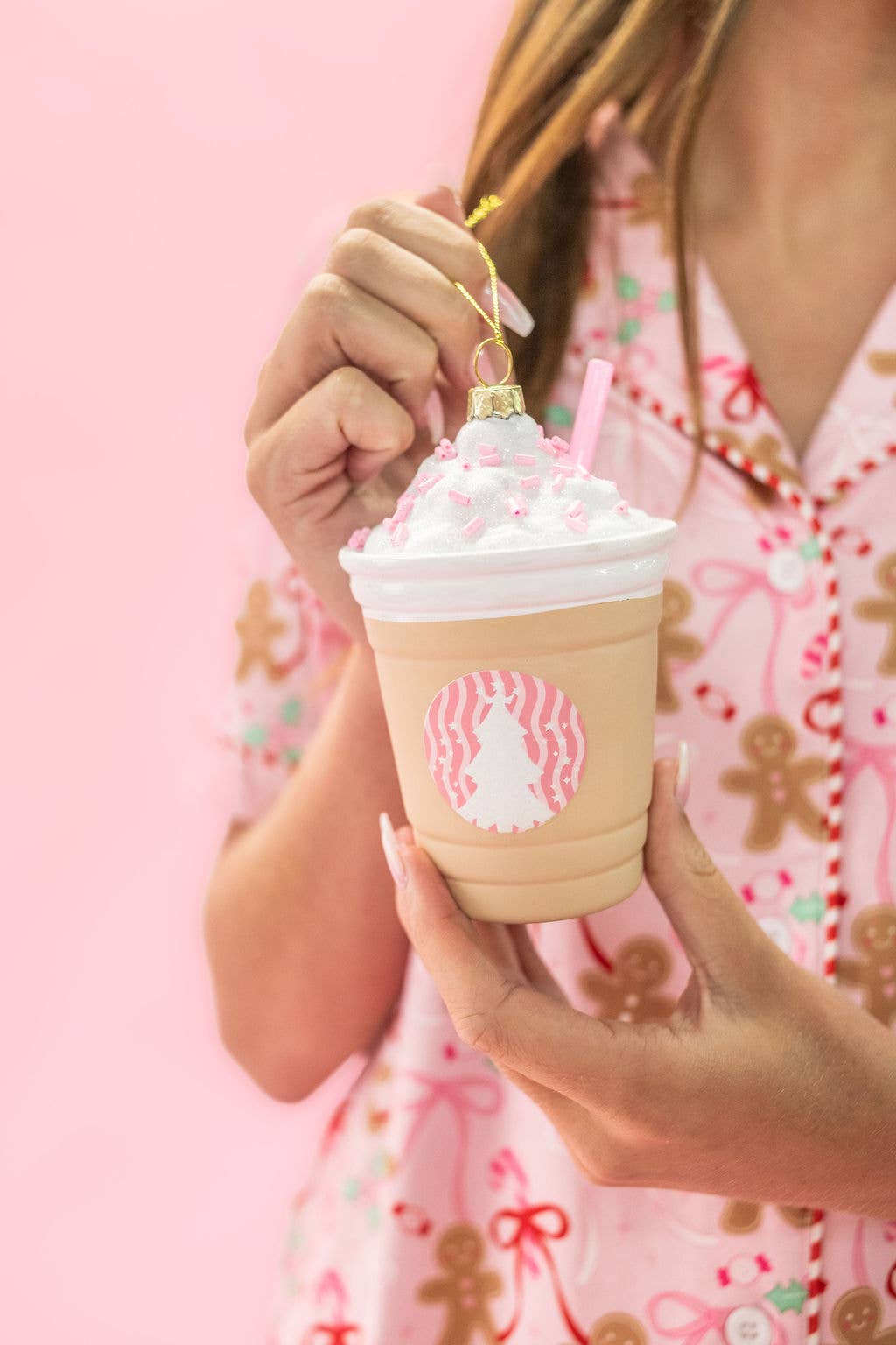 Rock Paper Scissors - Wholesale Ornament - Coffee Drink Christmas Ornament - Frappe all the we way