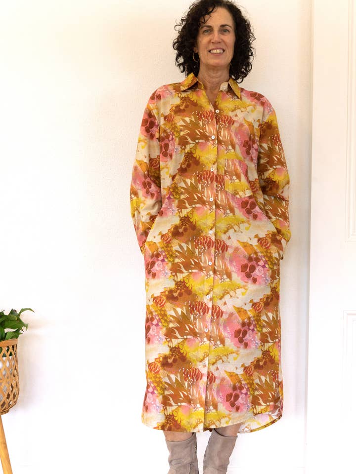 Alex Shirt Dress for wholesale by Nicoco Design