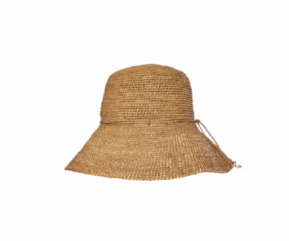 SANS-ARCIDET PARIS – wholesale Stråhatt – Dam – SANS-ARCIDET PARIS mjuk solhatt i raffia med brätte4