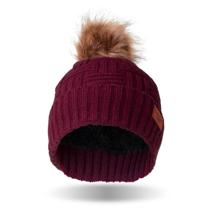 DM Merchandising – Engroshandel Beanie - Dame – Britt"s Strik Originals Pom Hat Åben Stock4